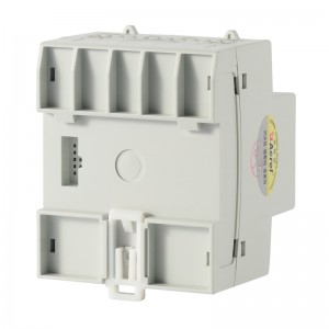 Rail-mounted DC power meter