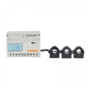 Three Phase Din Rail Energy Meter with 3 split CTs