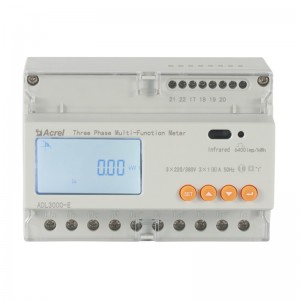 ADL3000-E/C (DTSD1352-C) 3-Phasen-Energiezähler für die Überwachung des Stromverbrauchs der IOT-Plattform
