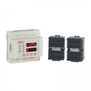 Controlador de temperatura y humedad en carril Din WHD20R
