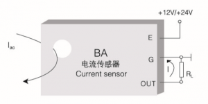 AC Current Transducer BA20-AI Measuring 0-200A