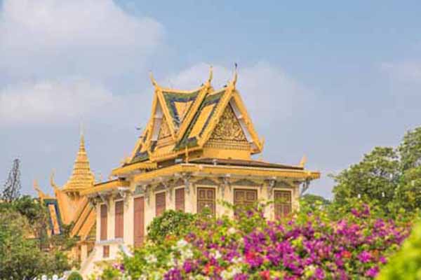 System in Howley Garden, Phnom Penh, Cambodia